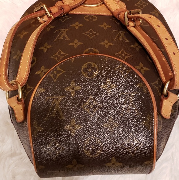 100% Auth Louis Vuitton Ellipse Backpack Bag MI009 - Picture 3 of 8